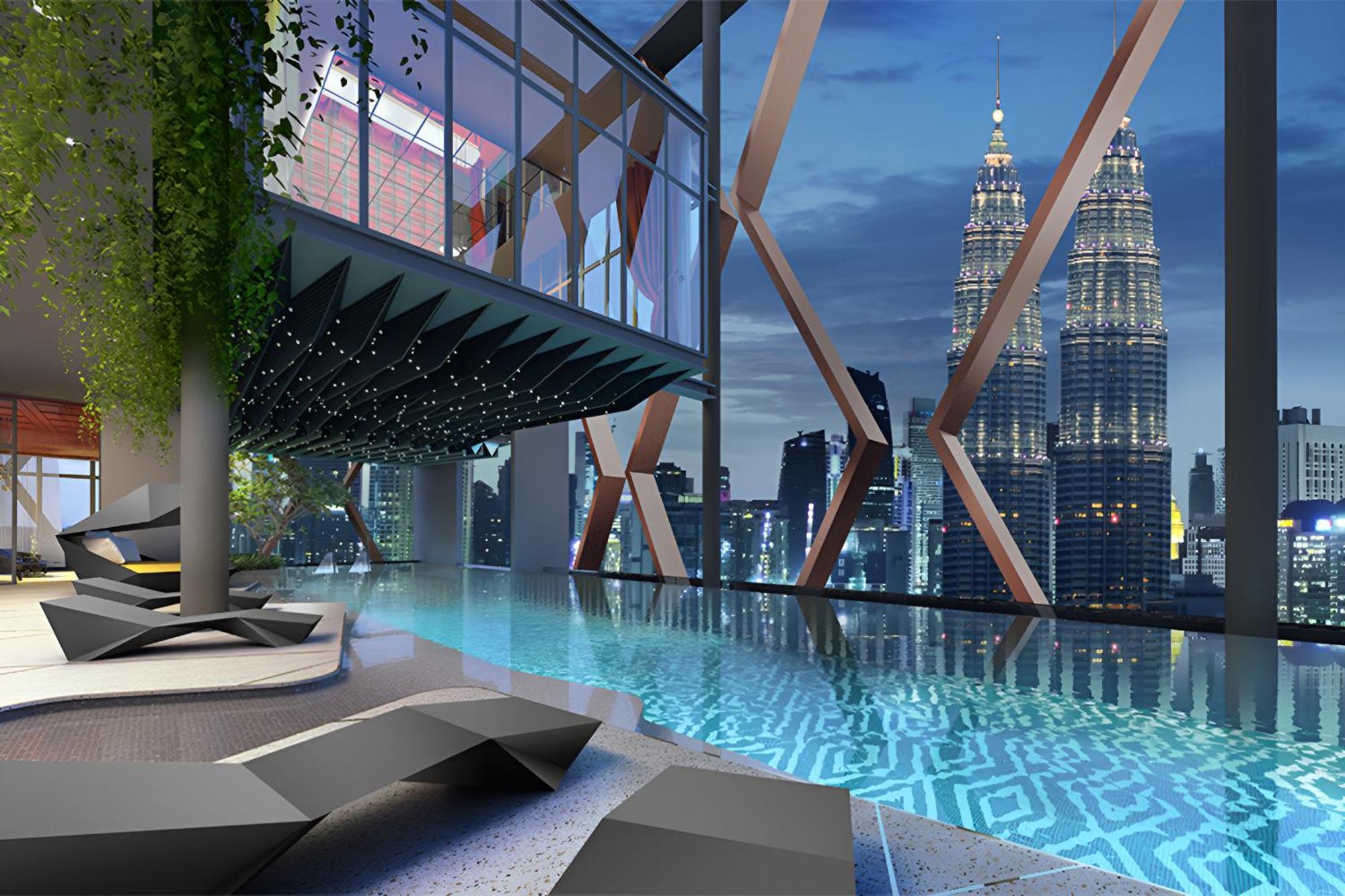 Scarletz Suites Klcc Kuala Lumpur Zewnętrze zdjęcie
